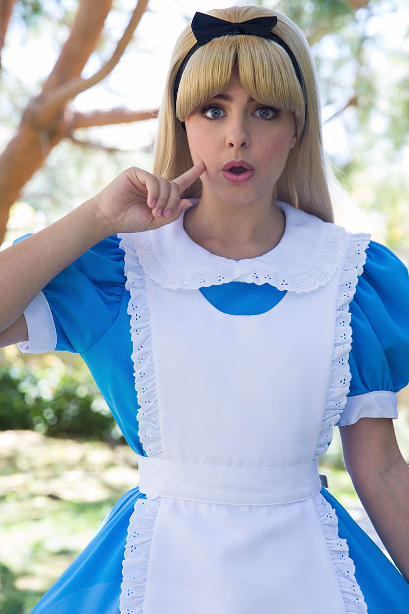 Alice party character for kids in columbus