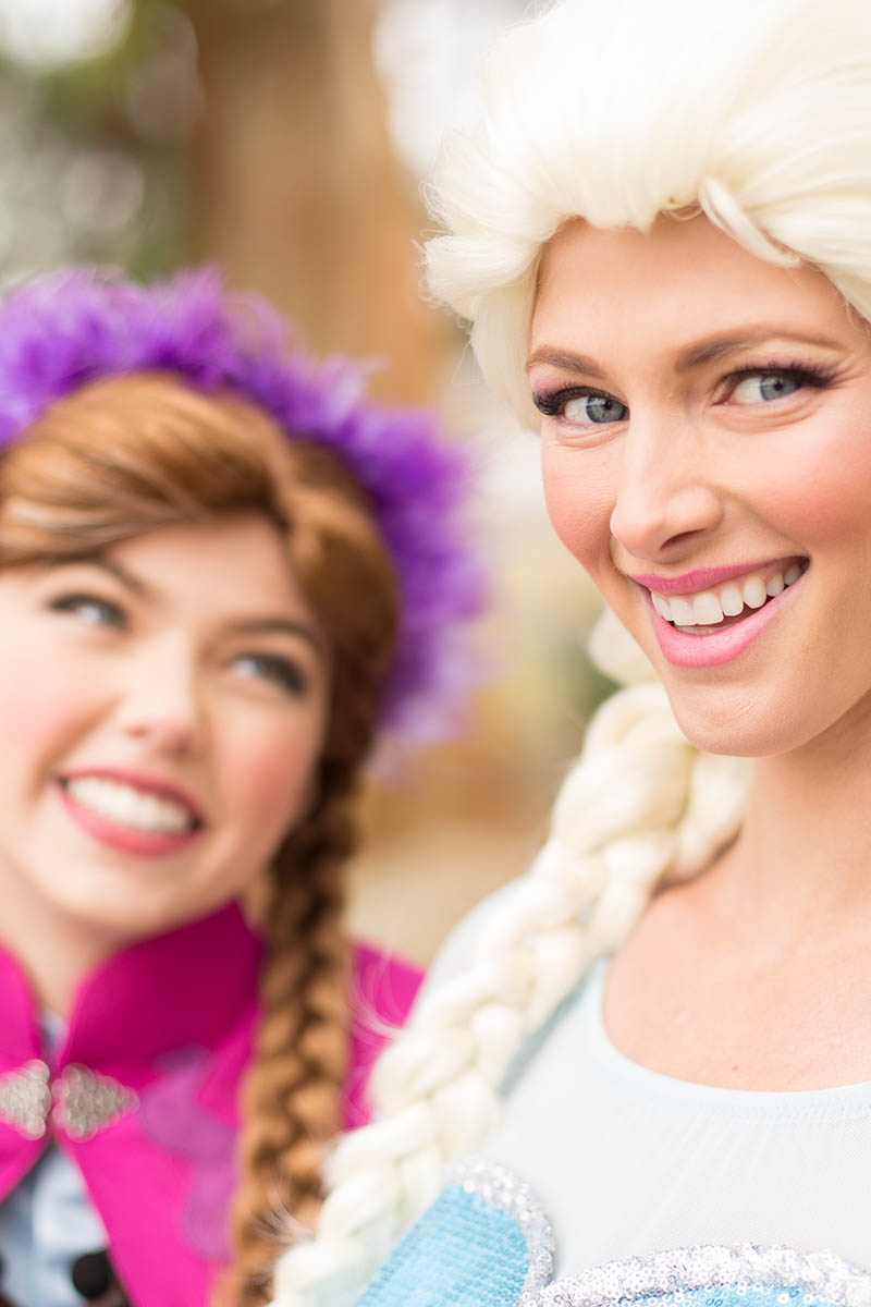 Frozen elsa and anna party character for kids in columbus