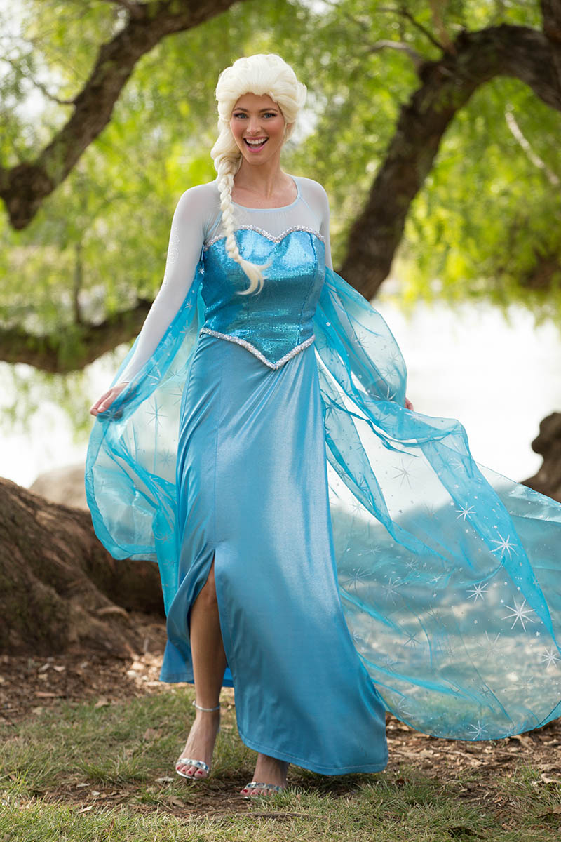 Princess elsa party character for kids in columbus