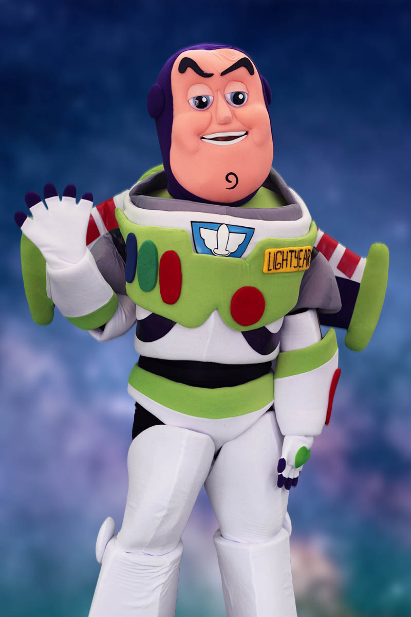 Buzz party character for kids in columbus