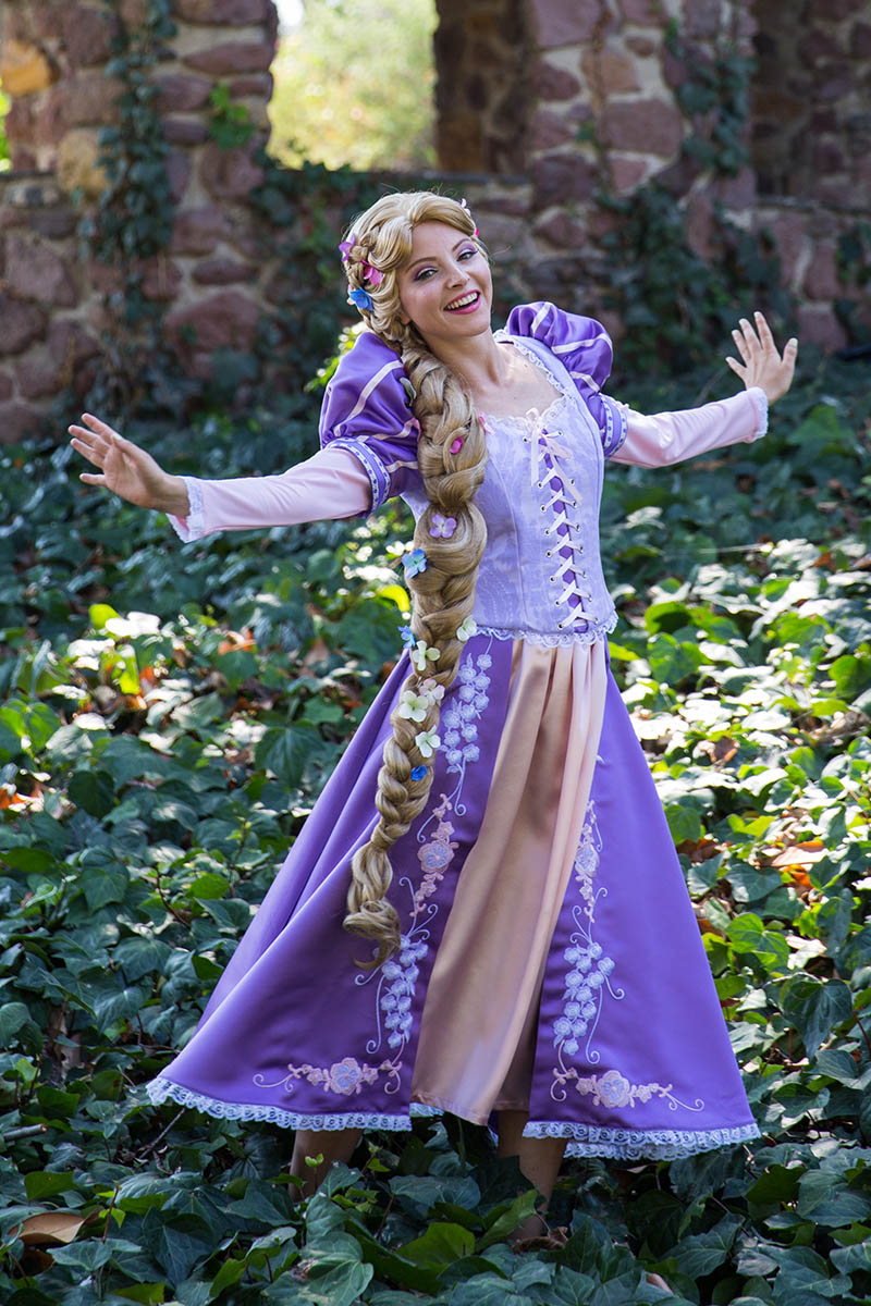 Rapunzel party character for kids in columbus